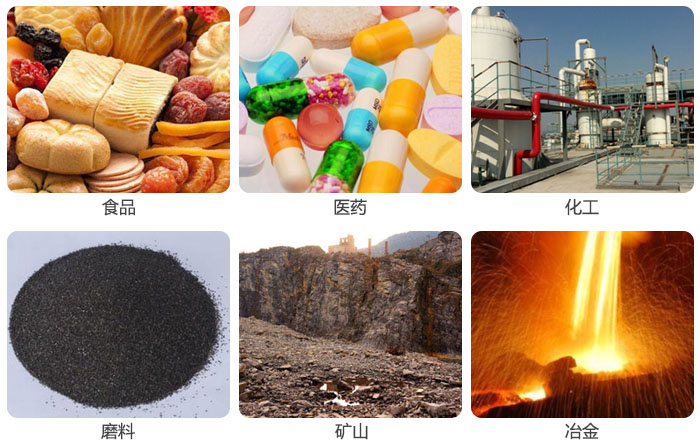 實(shí)驗(yàn)篩用于食品，磨料，醫(yī)藥，化工，冶金等行業(yè)的試驗(yàn)中。