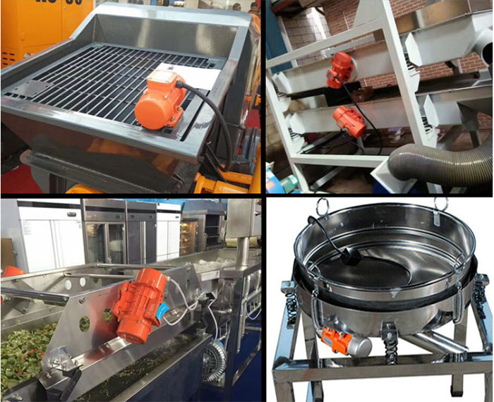 小型振動電機(jī)適用于直線篩，直排篩等